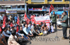 Central market head load workers stage protest seeking minimum wages